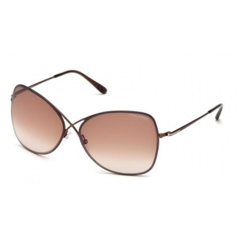 Sunglasses Tom Ford FT 0250 48F Shiny Dark Brown / 63mm