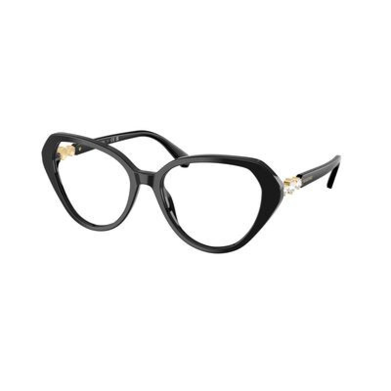 Eyeglasses Swarovski SK 2054 1001 Black Demo Lens 53mm