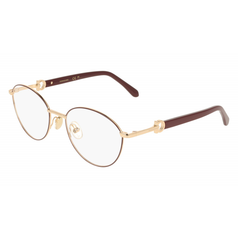 Eyeglasses FERRAGAMO SF 2243 770 Rose Gold 54mm