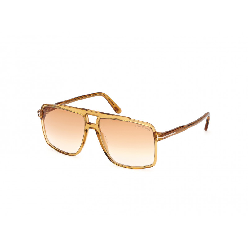 Sunglasses Tom Ford FT 1177 39F Shiny Dark Yellow / 59mm