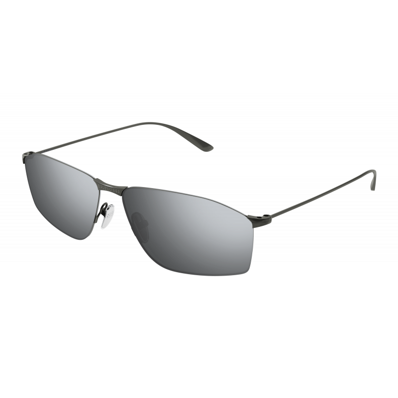 Sunglasses Balenciaga BB 0413 S- 004 Gunmetal / Silver 62mm