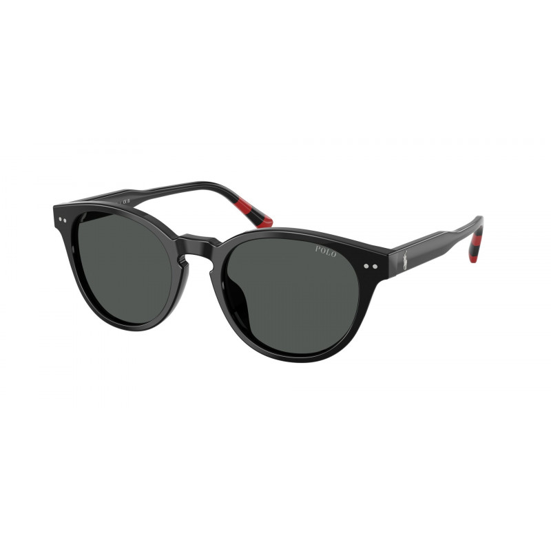 Sunglasses Polo PH 4241 F 500187 Shiny Black / Dark Grey Polyamide Standard 52mm