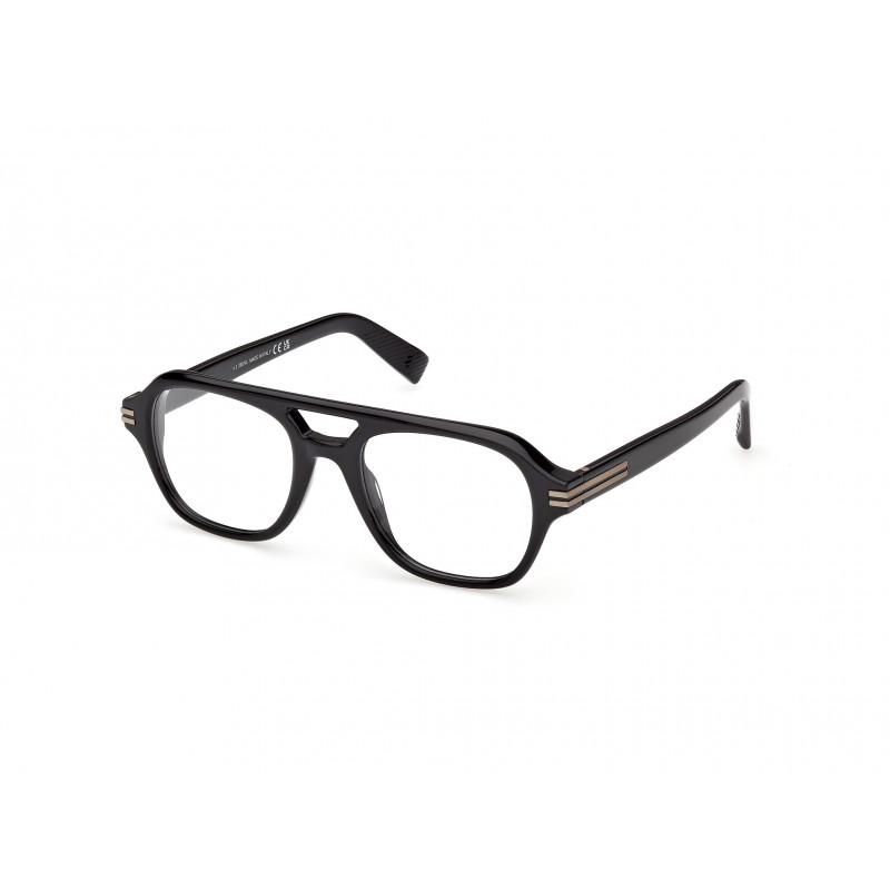 Eyeglasses Zegna EZ 5344 001 Shiny Black / 52mm