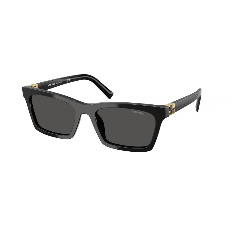 Sunglasses Miu MU A 05 S 16K08Z Black / Dark Grey Polyamide Standard 55mm