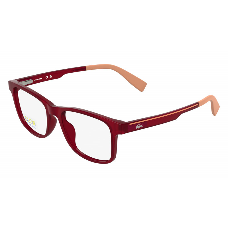 Eyeglasses LACOSTE L 3663 615 Transparent Red Lumi 47mm