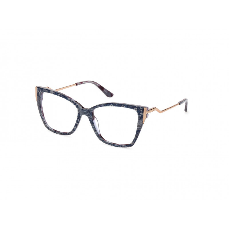 Eyeglasses Guess By Marciano GM 0399 092 Blue/Havana / Shiny Rose Gold 54mm