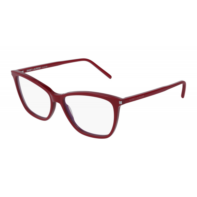 Eyeglasses Saint Laurent SL 259 - 003 Red / Transparent 53mm
