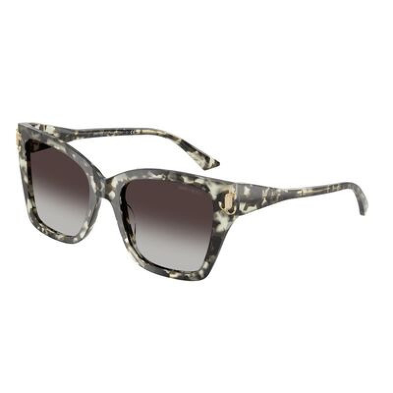 Sunglasses Jimmy Choo JC 5012 50688G Milky Havana / Gradient Gray Polyamide Standard 54mm