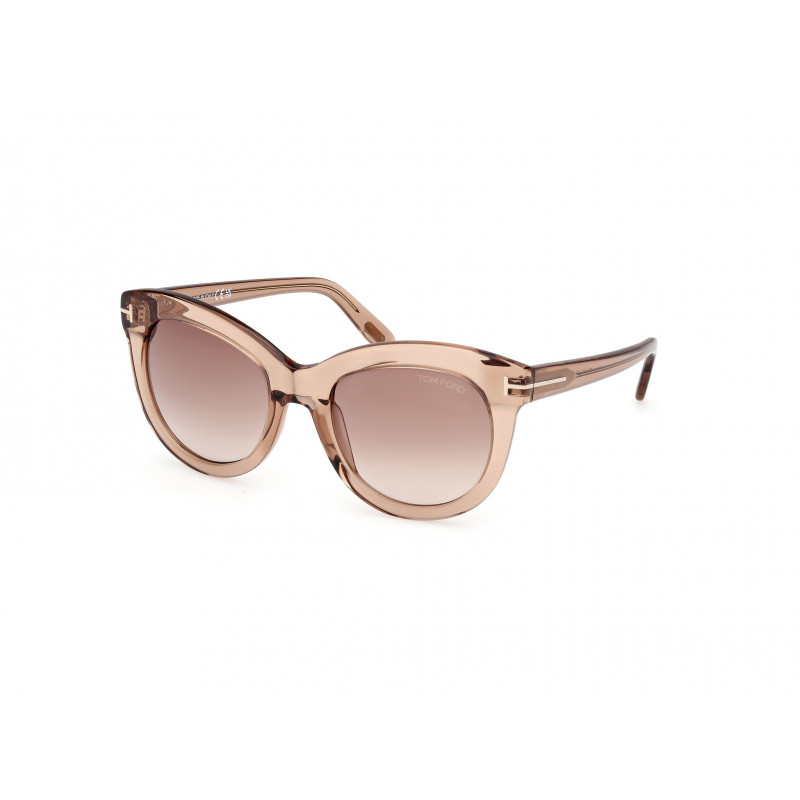 Sunglasses Tom Ford FT 1189 45F Shiny Light Brown /
