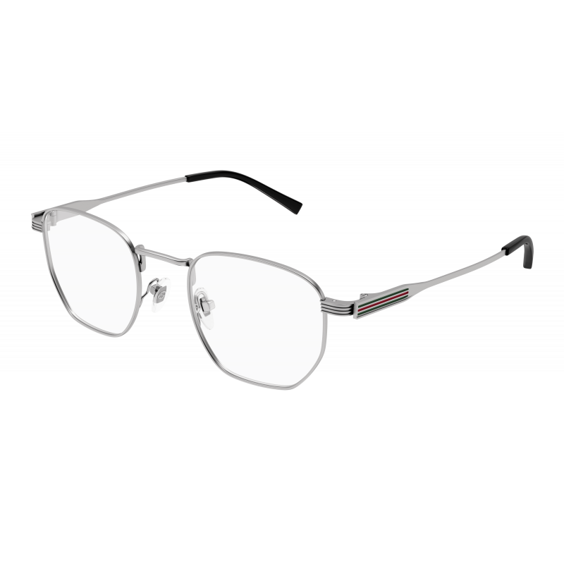 Eyeglasses Gucci GG 1878 O- 002 Gunmetal / Transparent 49mm