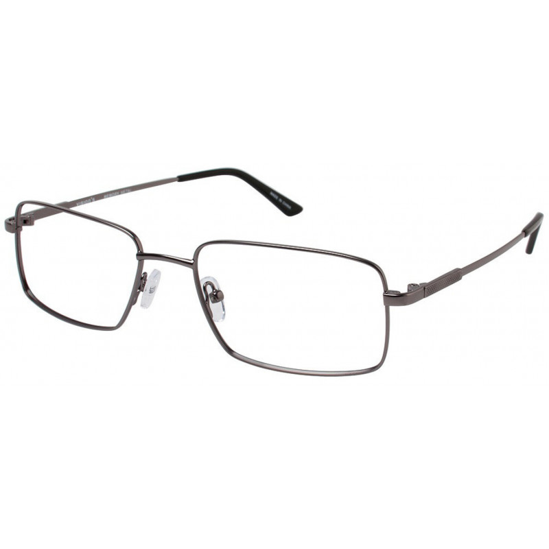Eyeglasses VISION'S 216 C01 Matte Gun 55mm