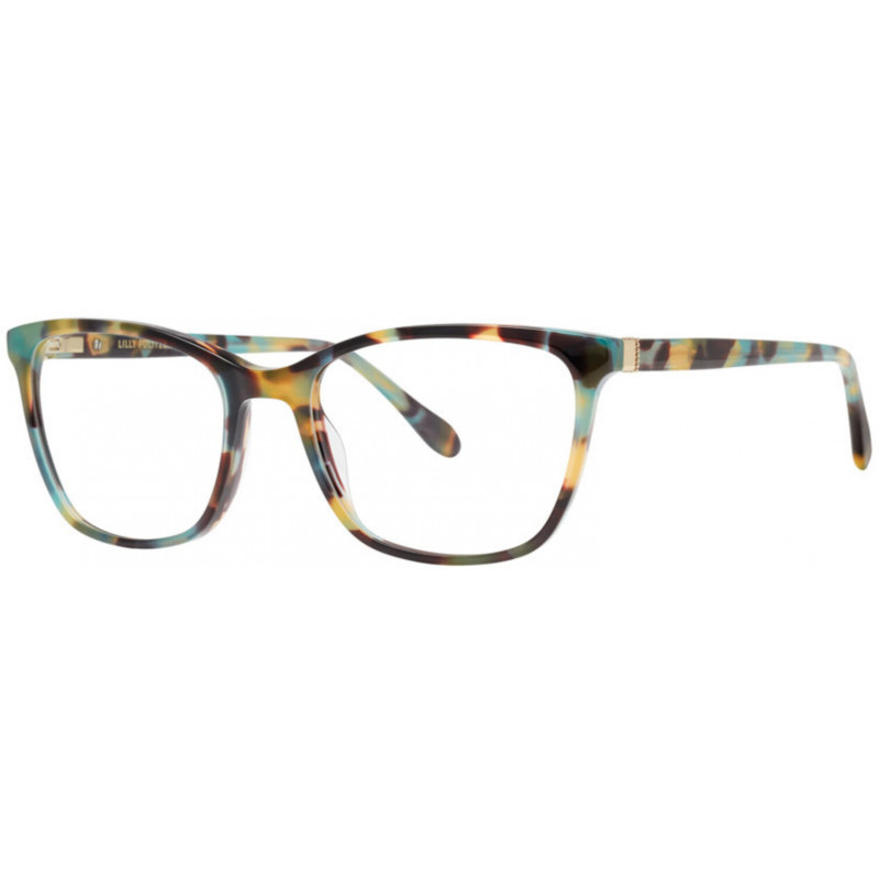 Eyeglasses Lilly Pulitzer Salina Botanical Tortoise 51mm