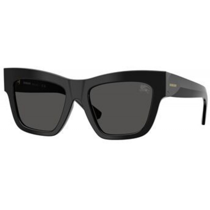 Sunglasses Burberry BE 4449 300187 Black / Dark Grey Polyamide Standard 53mm