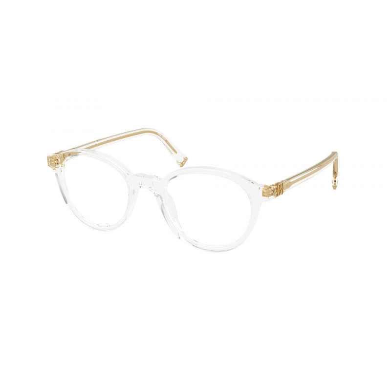 Eyeglasses Miu MU 02 WV 15Z1O1 Transparent Demo Lens