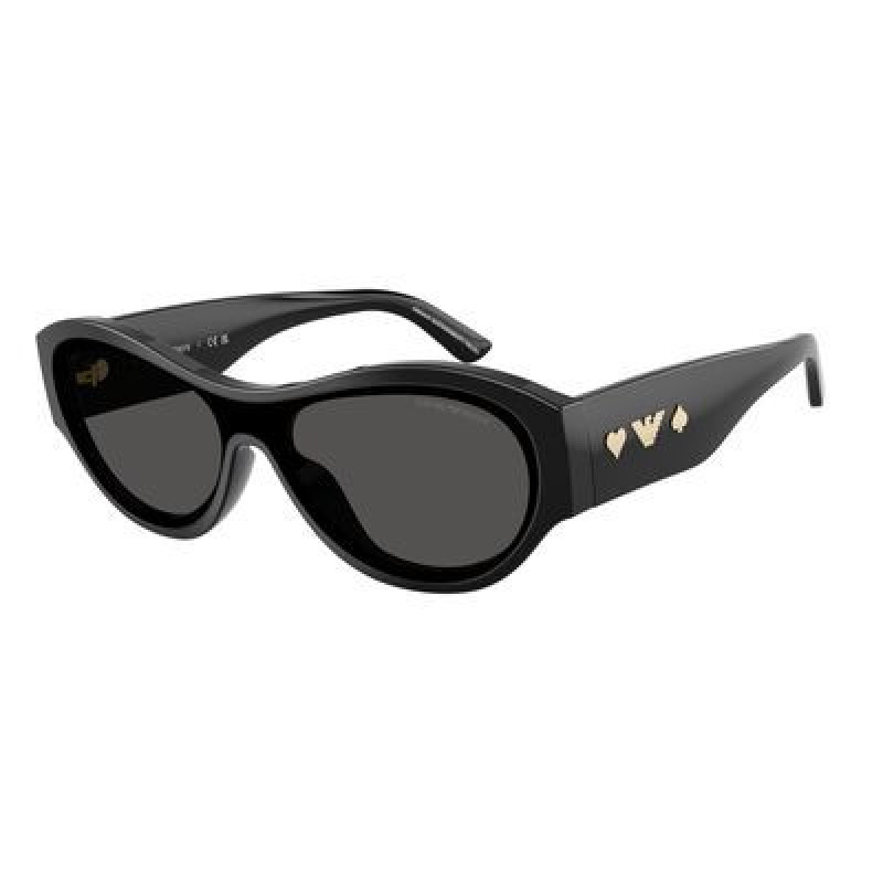 Sunglasses Emporio Armani EA 4265 U 501787 Shiny Black / Dark Grey Polyamide Standard 36mm