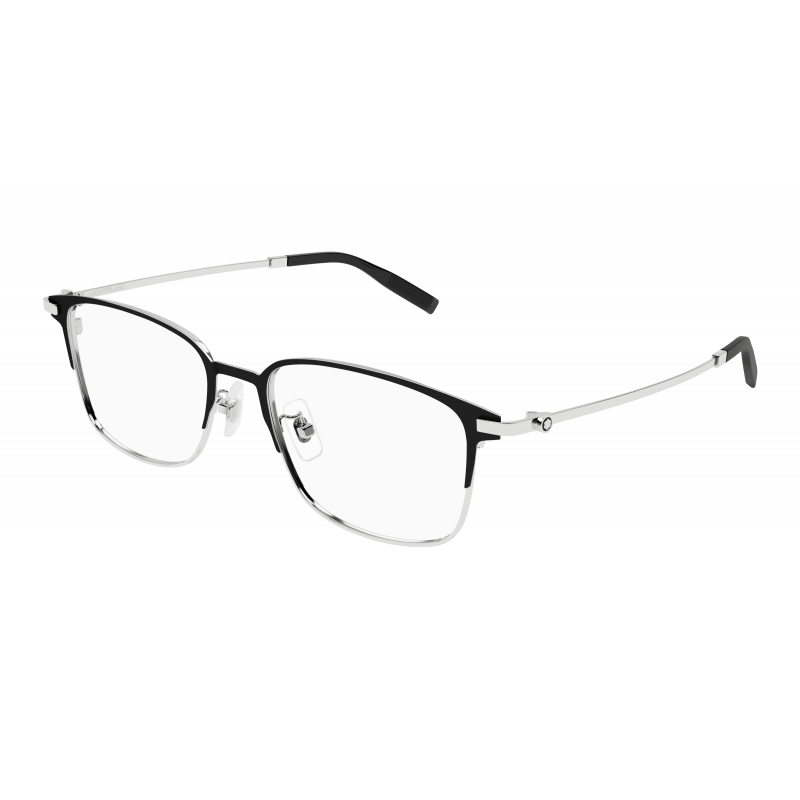 Eyeglasses Montblanc MB 0314 OA- 001 Black / Transparent Silver 54mm