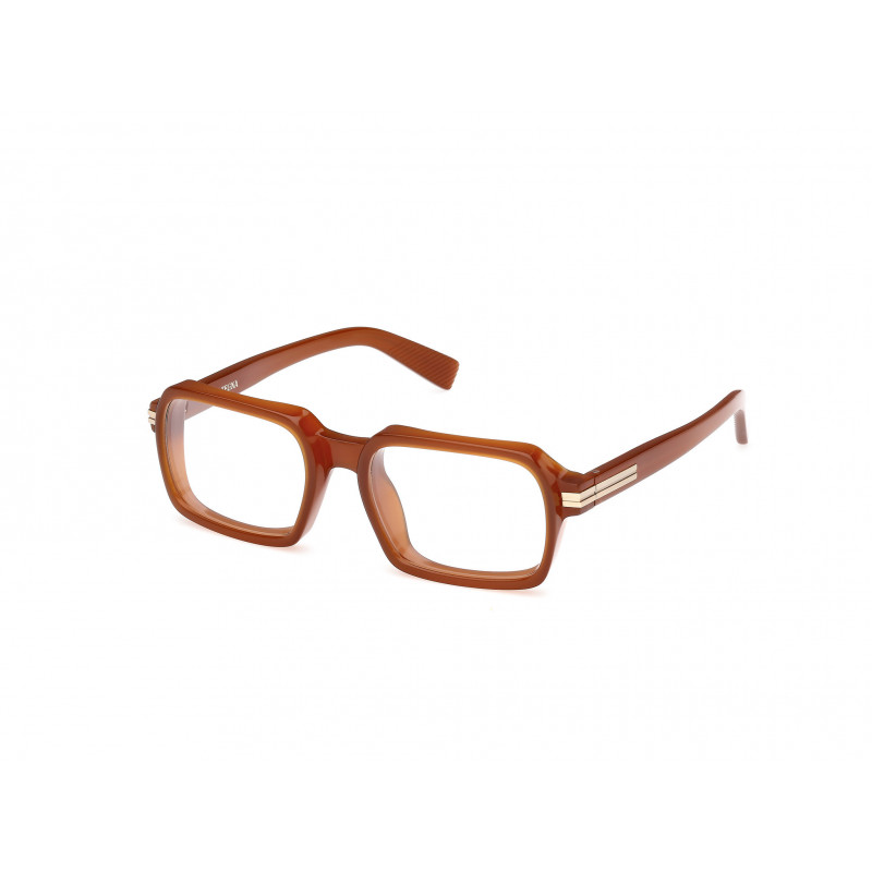 Eyeglasses Zegna EZ 5301 045 Shiny Light Brown / 54mm