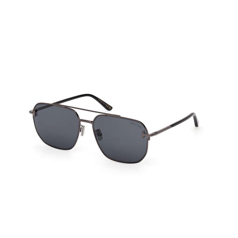 Sunglasses Tom Ford FT 1249 -K Asian fit 08A Shiny Gunmetal / 61mm