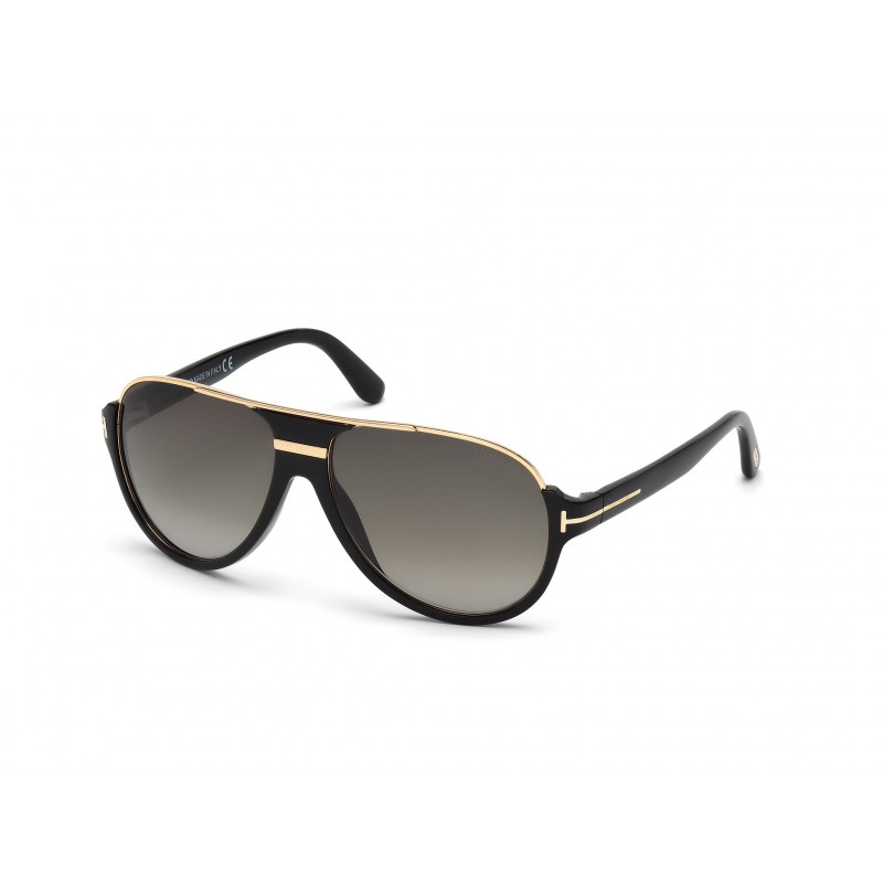 Sunglasses Tom Ford FT 0334 01P Shiny Black / 59mm
