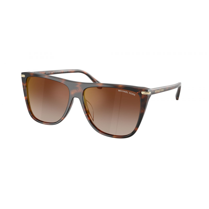 Sunglasses Michael Kors MK 2287 U 4039AO Mahogany Tortoise / Brown Gradient Mirror Red Polyamide Standard 58mm