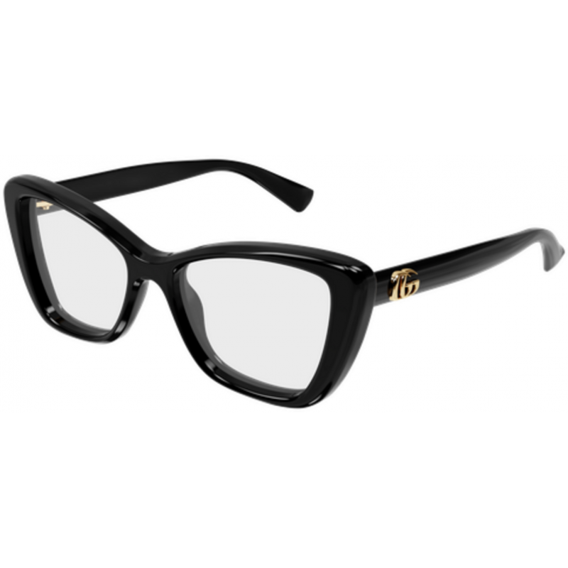 Eyeglasses Gucci GG 1977 O- 001 Black / Transparent 52mm