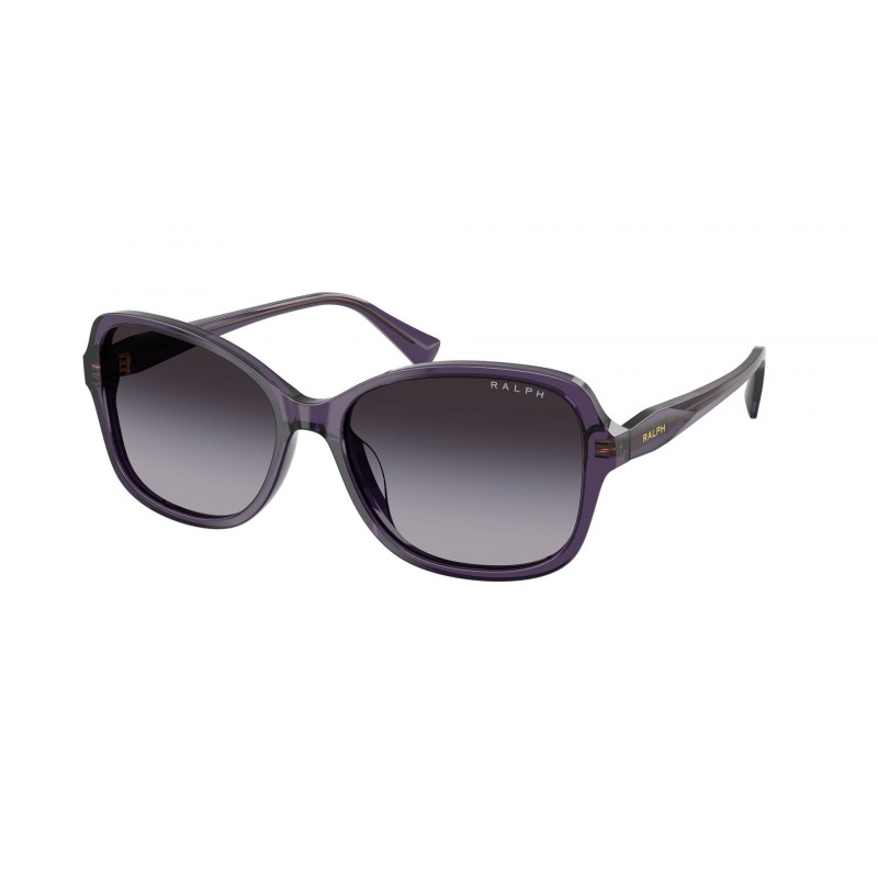 Sunglasses Ralph RA 5351 U 63458G Shiny Dark Violet / Gradient Grey Polyamide Standard 57mm