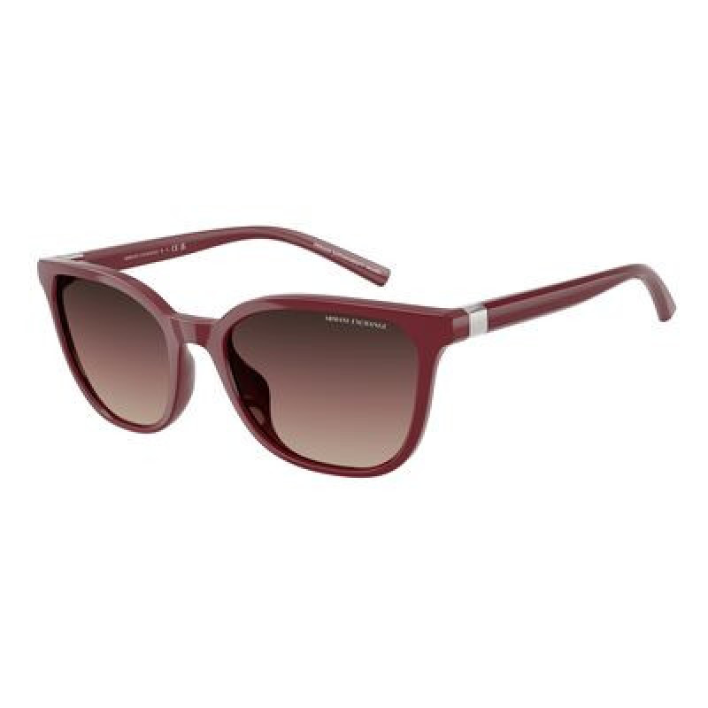 Sunglasses Armani Exchange AX 4168 SU 8387E2 Shiny Bordeaux / Brown Grad Purple Black Polyamide Standard 54mm