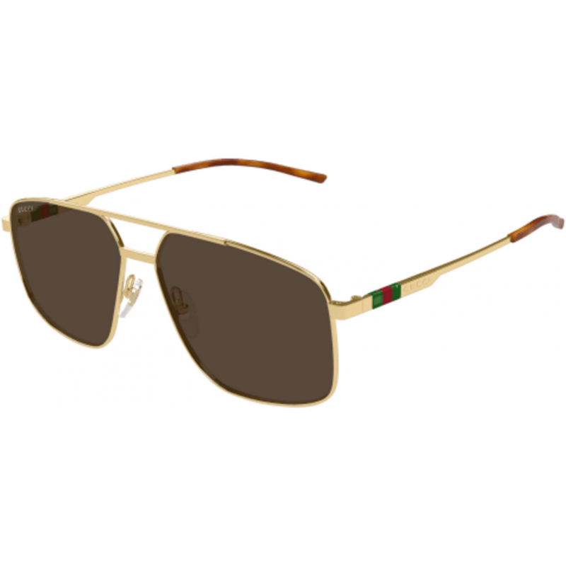 Sunglasses Gucci GG 1676 S- 002 Gold / Brown 60mm