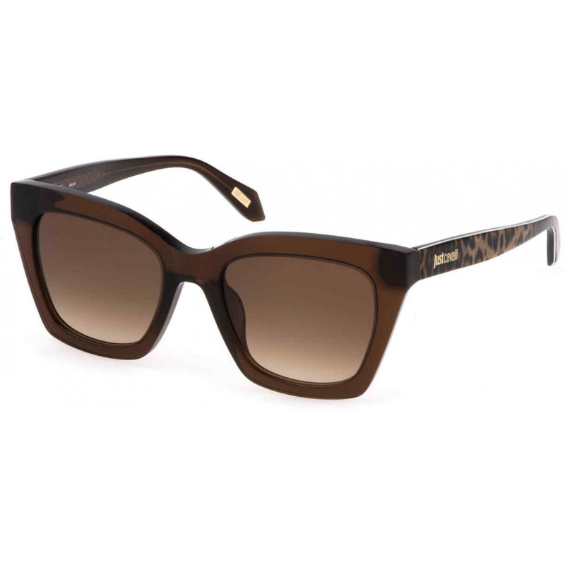 Sunglasses Just Cavalli SJC 024 Transp.brown -0aak 0aak Transparent Brown -