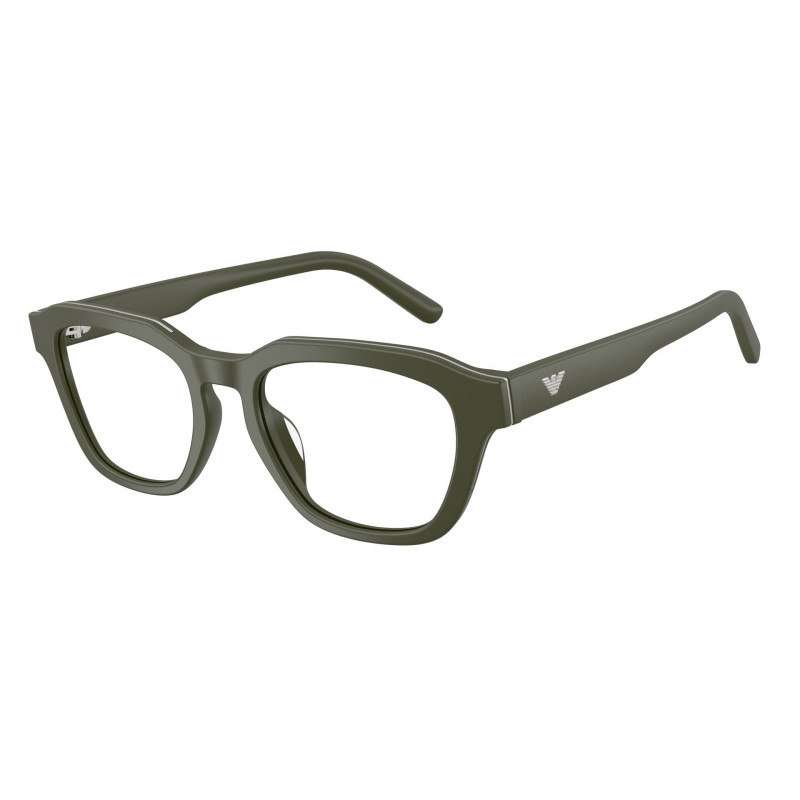 Eyeglasses Emporio Armani EA 3291 U 6321 Matte Green / Demo Lens 50mm