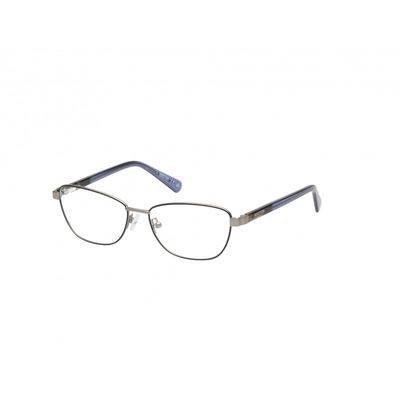 Eyeglasses Kenneth Cole Reaction RN 50029 002 Matte Black / Shiny Blue 54mm