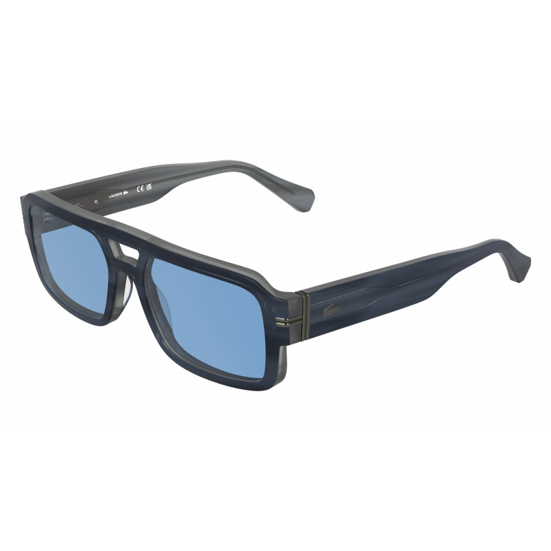 Sunglasses LACOSTE L 6102 S 410 Striped Blue 56mm
