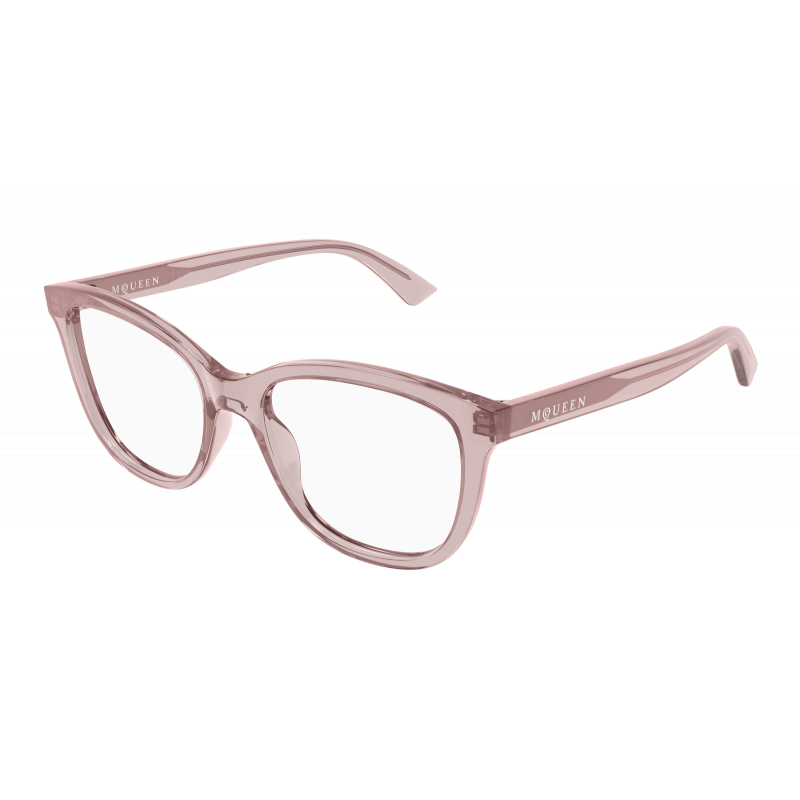 Eyeglasses Alexander McQueen AM 0487 O- 004 Red / Transparent 54mm