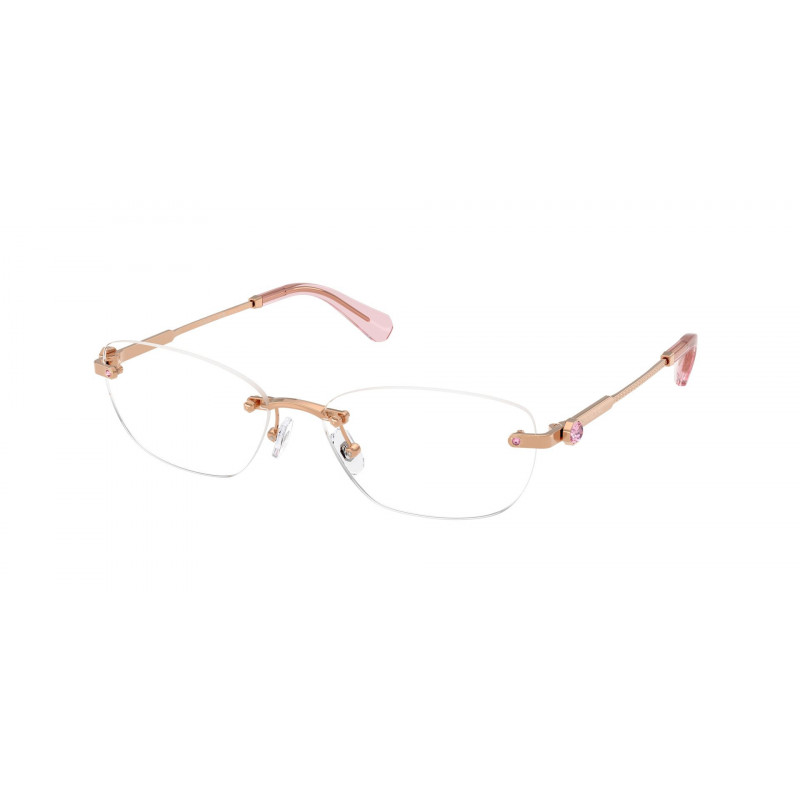 Eyeglasses Swarovski SK 1037 4014 Rose Gold Demo Lens 54mm
