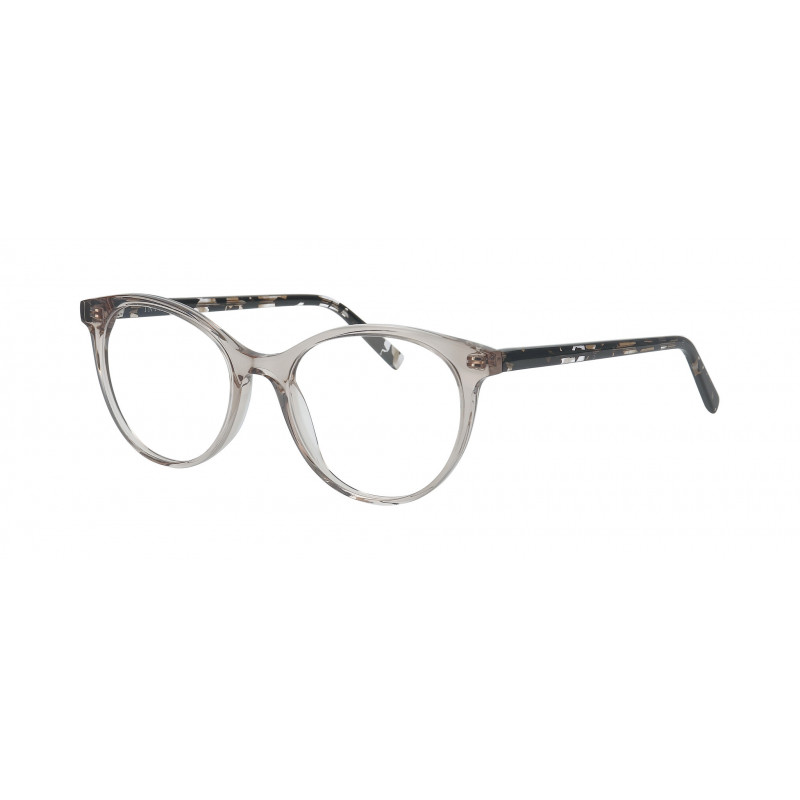 Eyeglasses Inface WAVY 1415 Creme Light Transparent 52mm