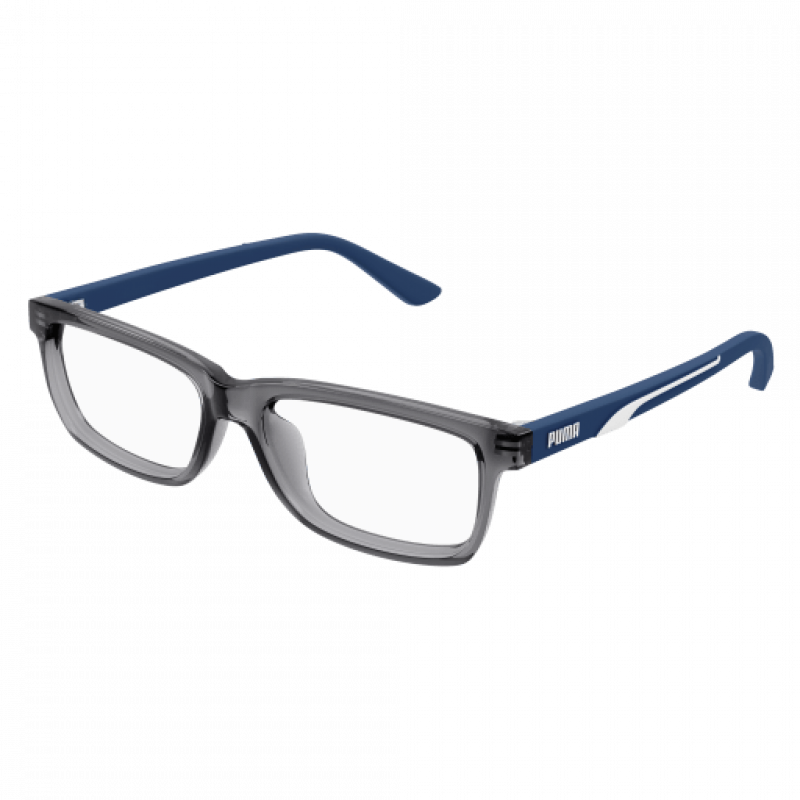 Eyeglasses Puma PJ 0076 O- 002 Grey / Transparent Blue 51mm