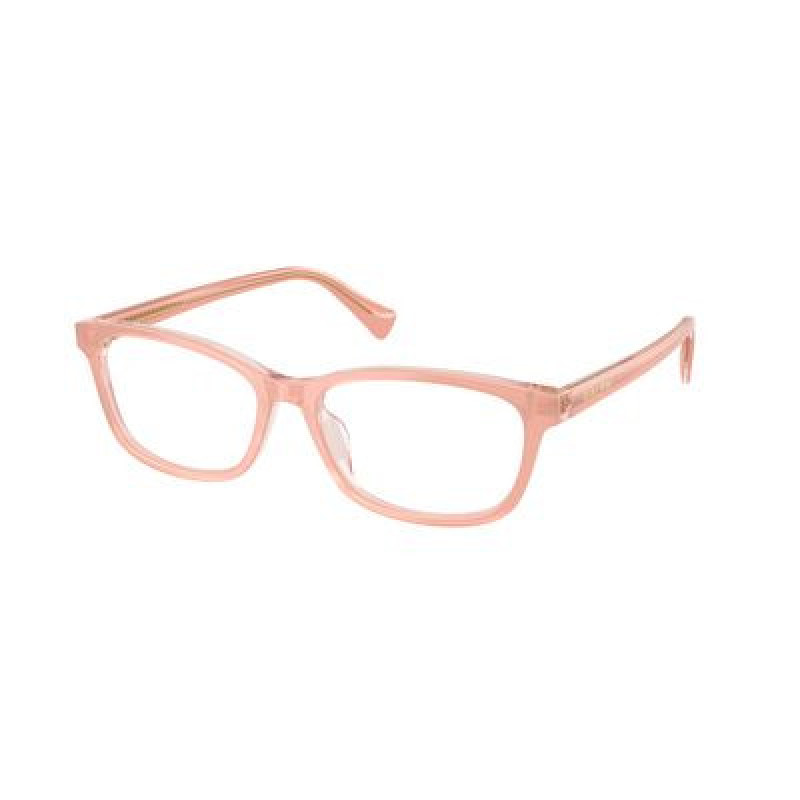 Eyeglasses Ralph RA 7194 U 6296 Rose On Transparent / Demo 53mm