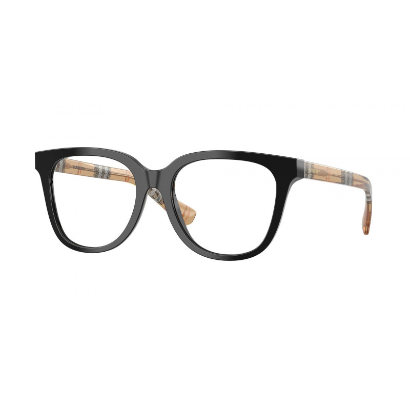 Eyeglasses Burberry BE 2439 4161 Black Demo Lens 52mm