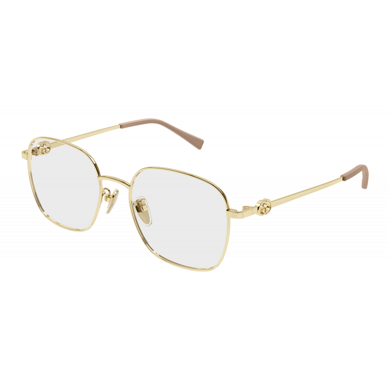 Eyeglasses Gucci GG 2006 OA- 001 Gold / Transparent 53mm