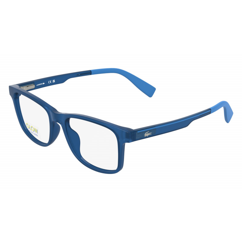 Eyeglasses LACOSTE L 3663 400 Transparent Blue Lumi 47mm