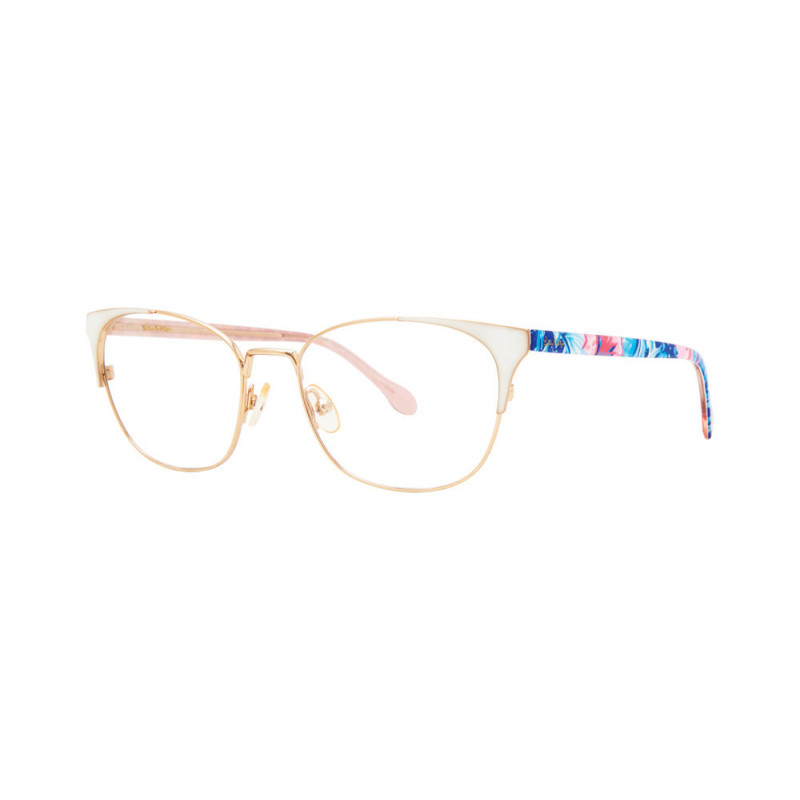 Eyeglasses Lilly Pulitzer Posey White 51mm