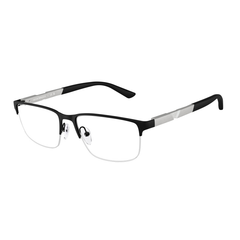 Eyeglasses Emporio Armani EA 1164 3001 Matte Black Demo Lens 56mm