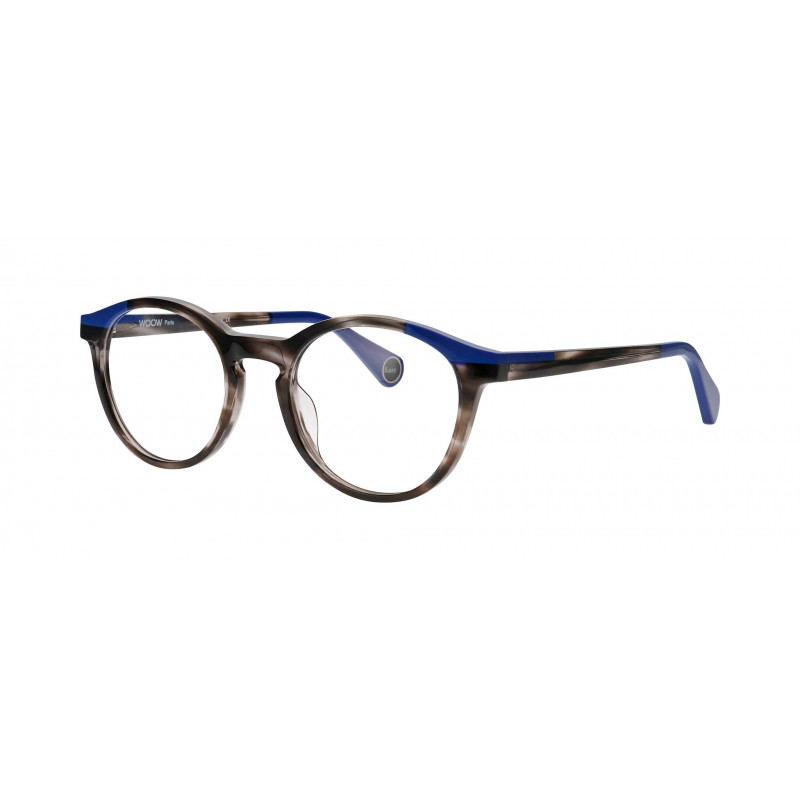 Eyeglasses WOOW SPEAK EASY 1 3402 Corne Grise Et Ambre