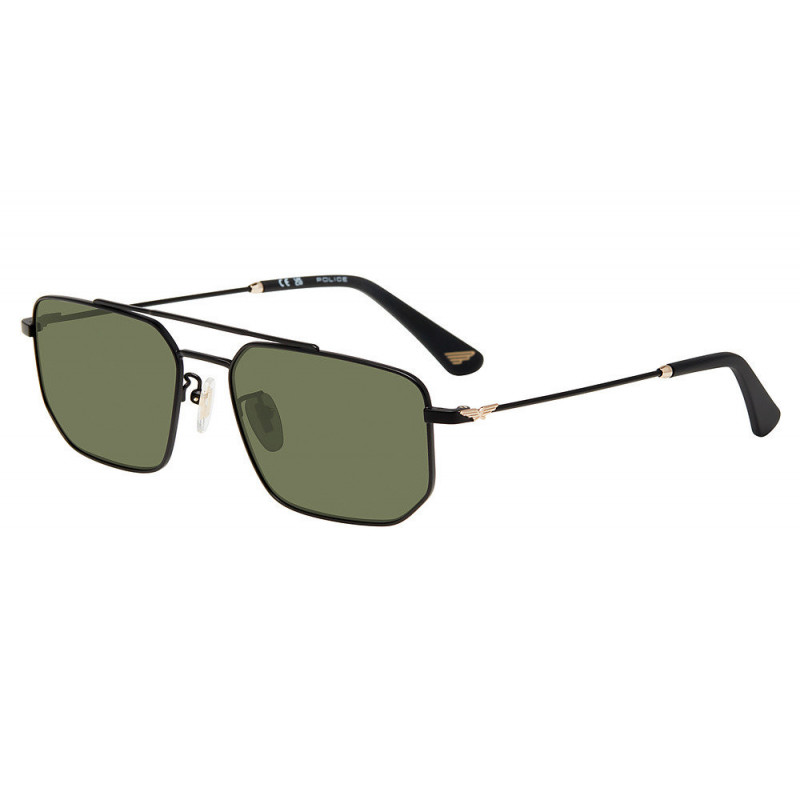 Sunglasses Police SPLU 66 0305 Black W Rose Gold Par 58mm