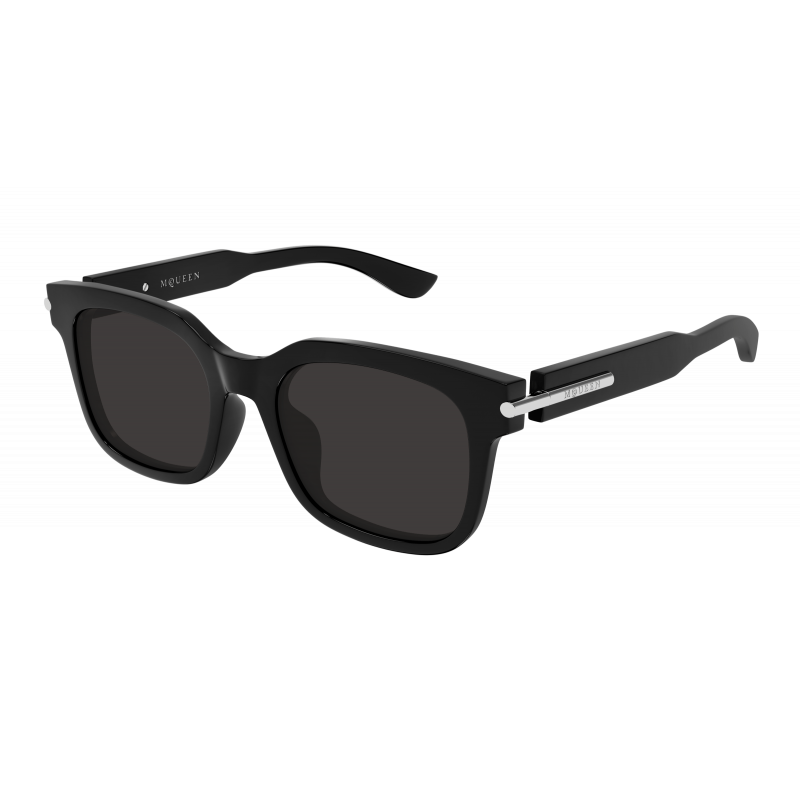 Sunglasses Alexander McQueen AM 0496 SA- 001 Black / Grey 54mm