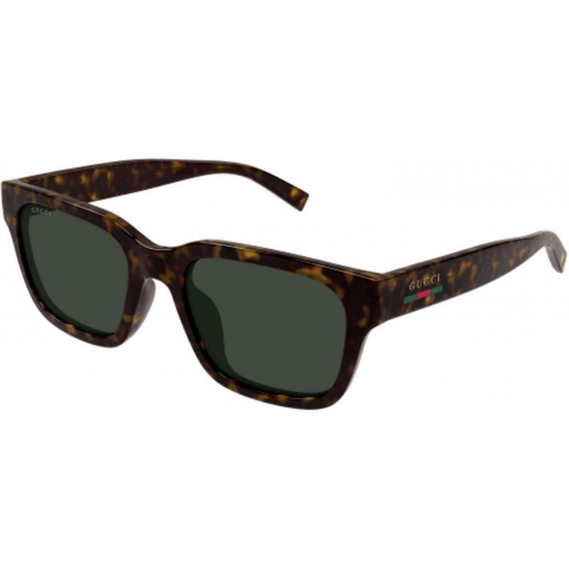 Sunglasses Gucci GG 1857 S- 002 Havana / Green 55mm