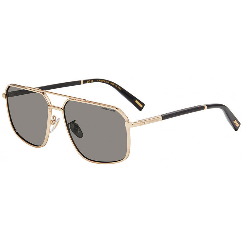 Sunglasses Chopard SCHL 77 300p Black Rose Gold / Smoke 61mm