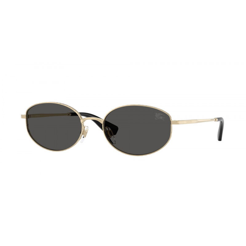 Sunglasses Burberry BE 3169 110987 Light Gold / Dark Grey Polyamide Standard 55mm