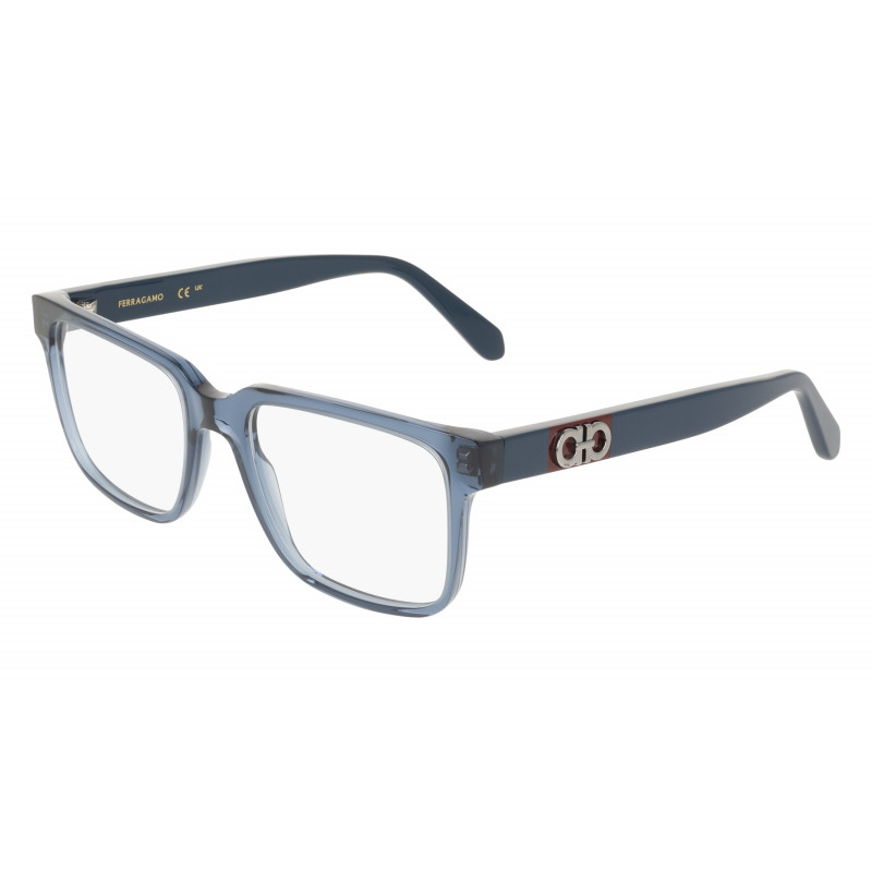 Eyeglasses FERRAGAMO SF 3075 432 Transparent Blue 54mm