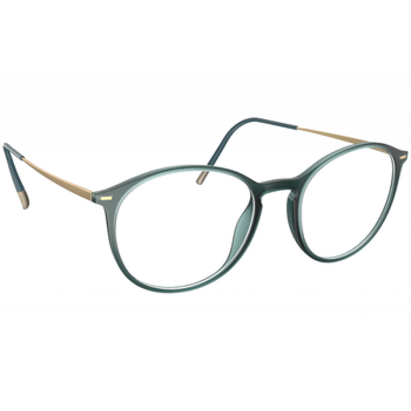 Eyeglasses Silhouette Illusion Lite Full Rim 2931 5041 Digital Teal - Ext. Nosebridge 49mm